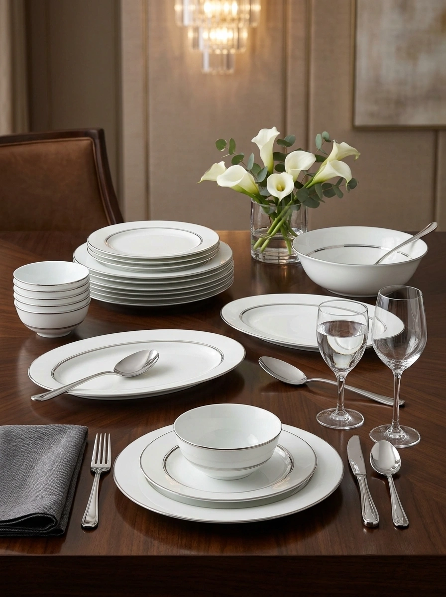 Galaxy Dinner Set 45 Pc