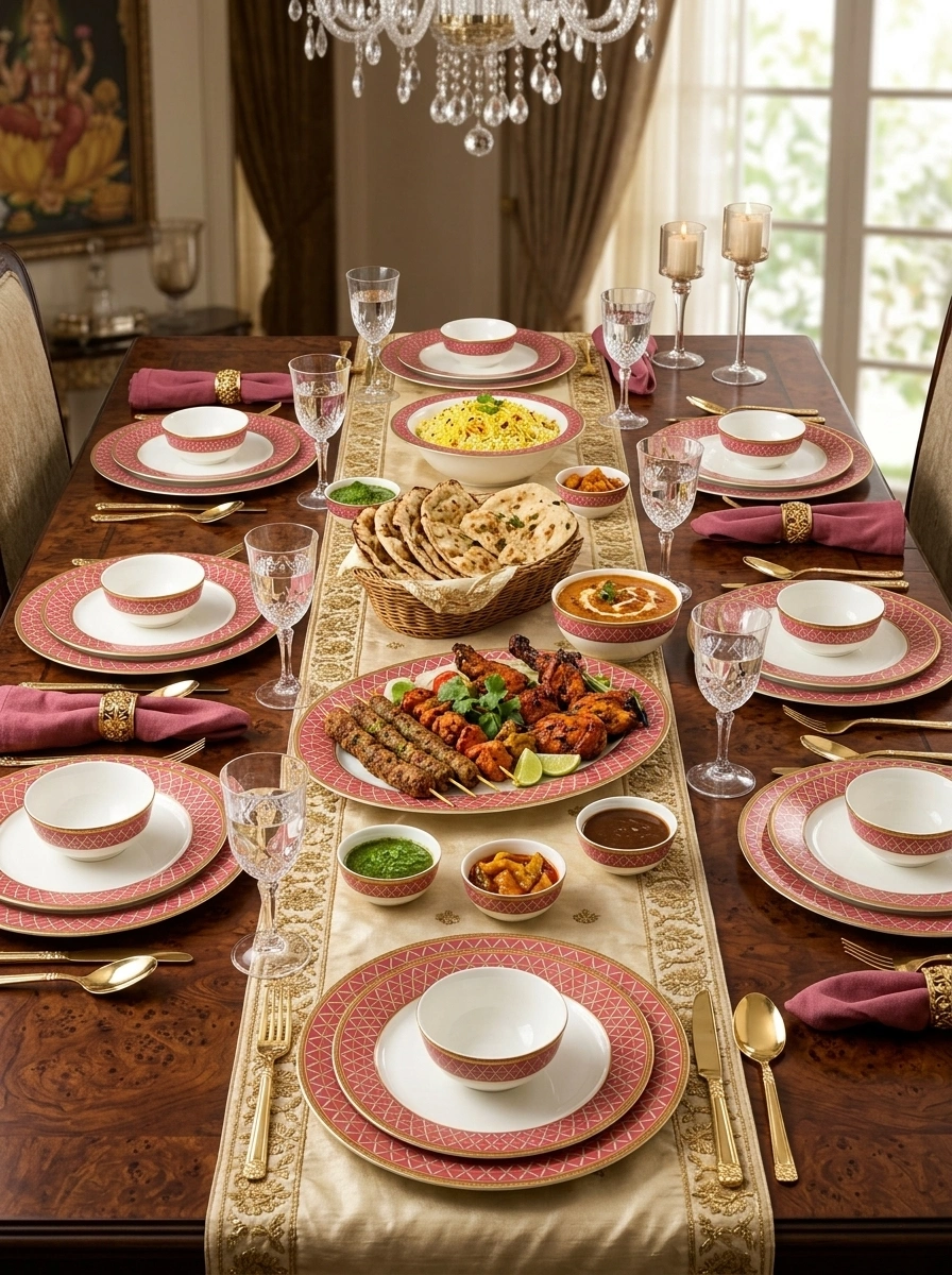 Crochet Dinner Set 21 Pcs