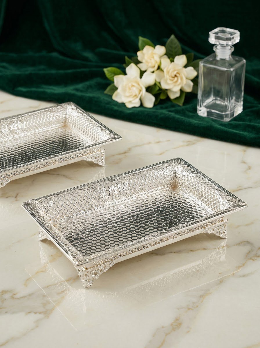 Hammered Rectangle Tray