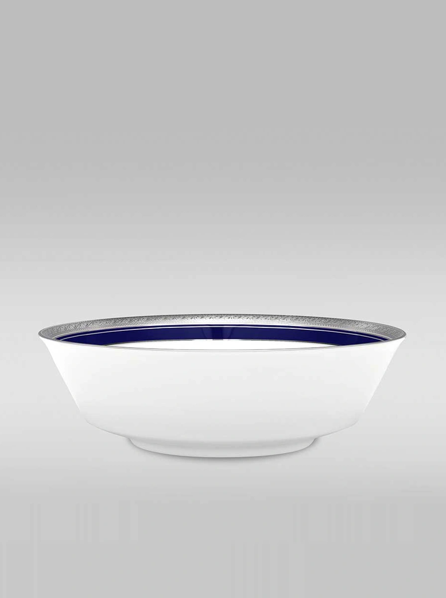 Crestwood Cobalt Platinum Dinner Set 61 Pc