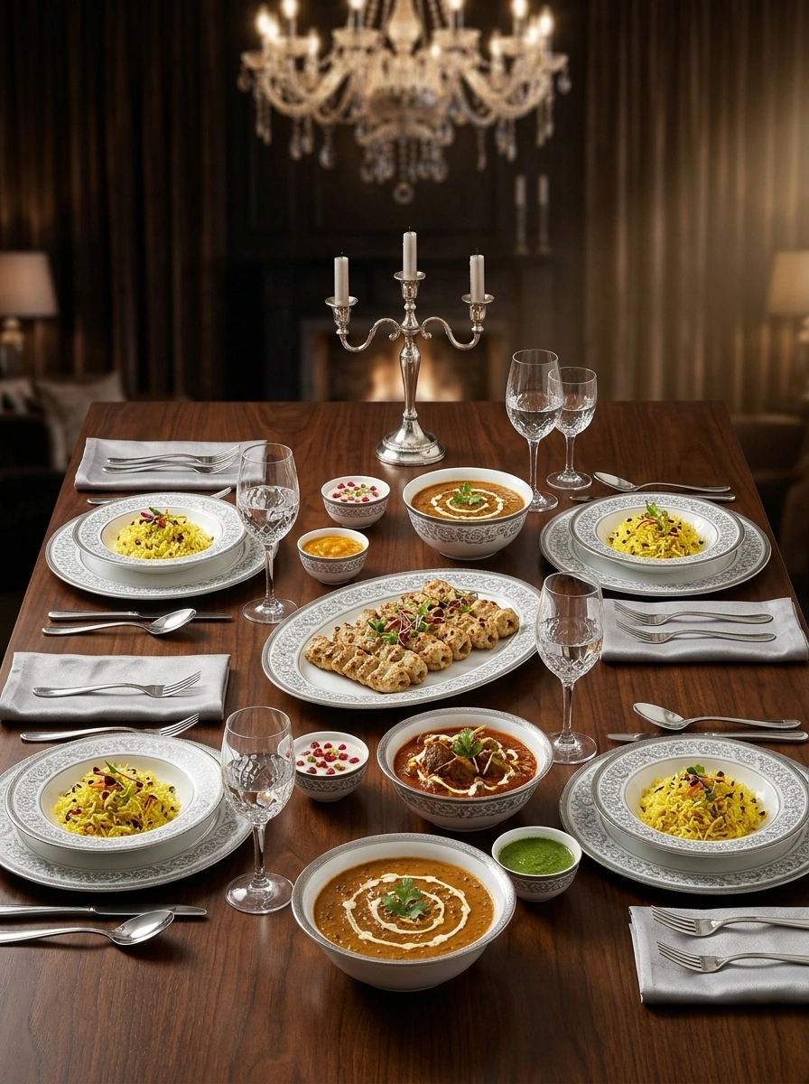 Summit Platinum Dinner Set 45 Pcs
