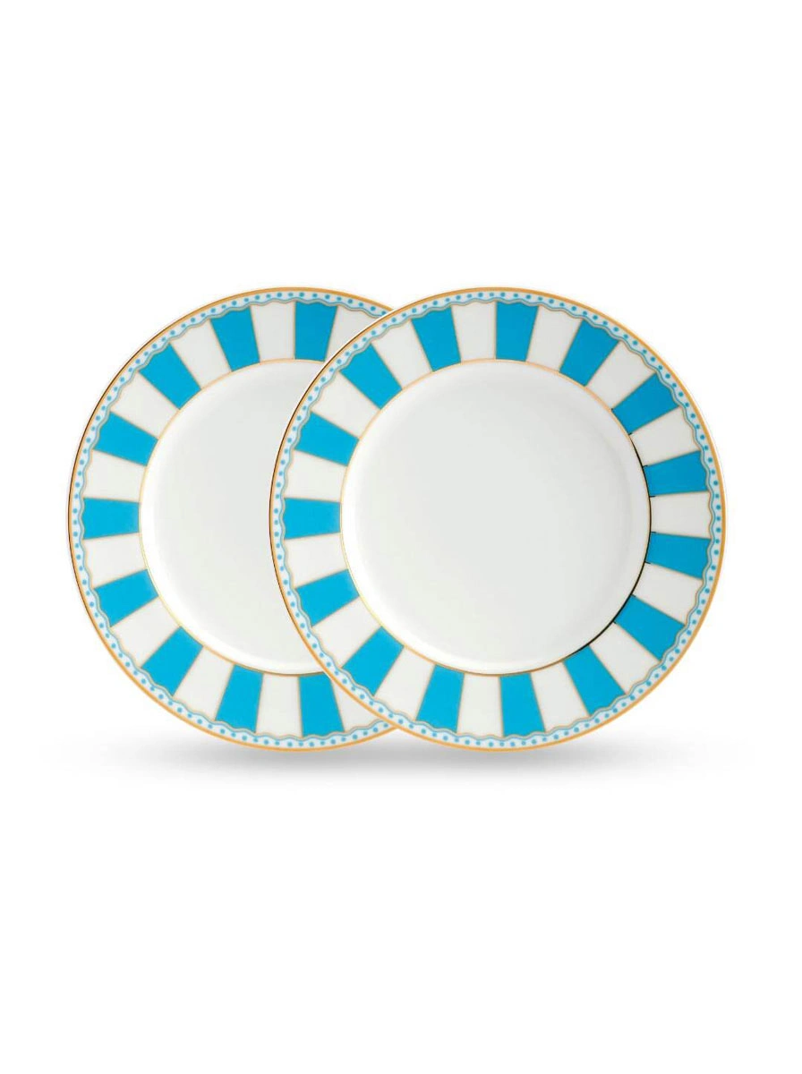 Light Blue Round Plate