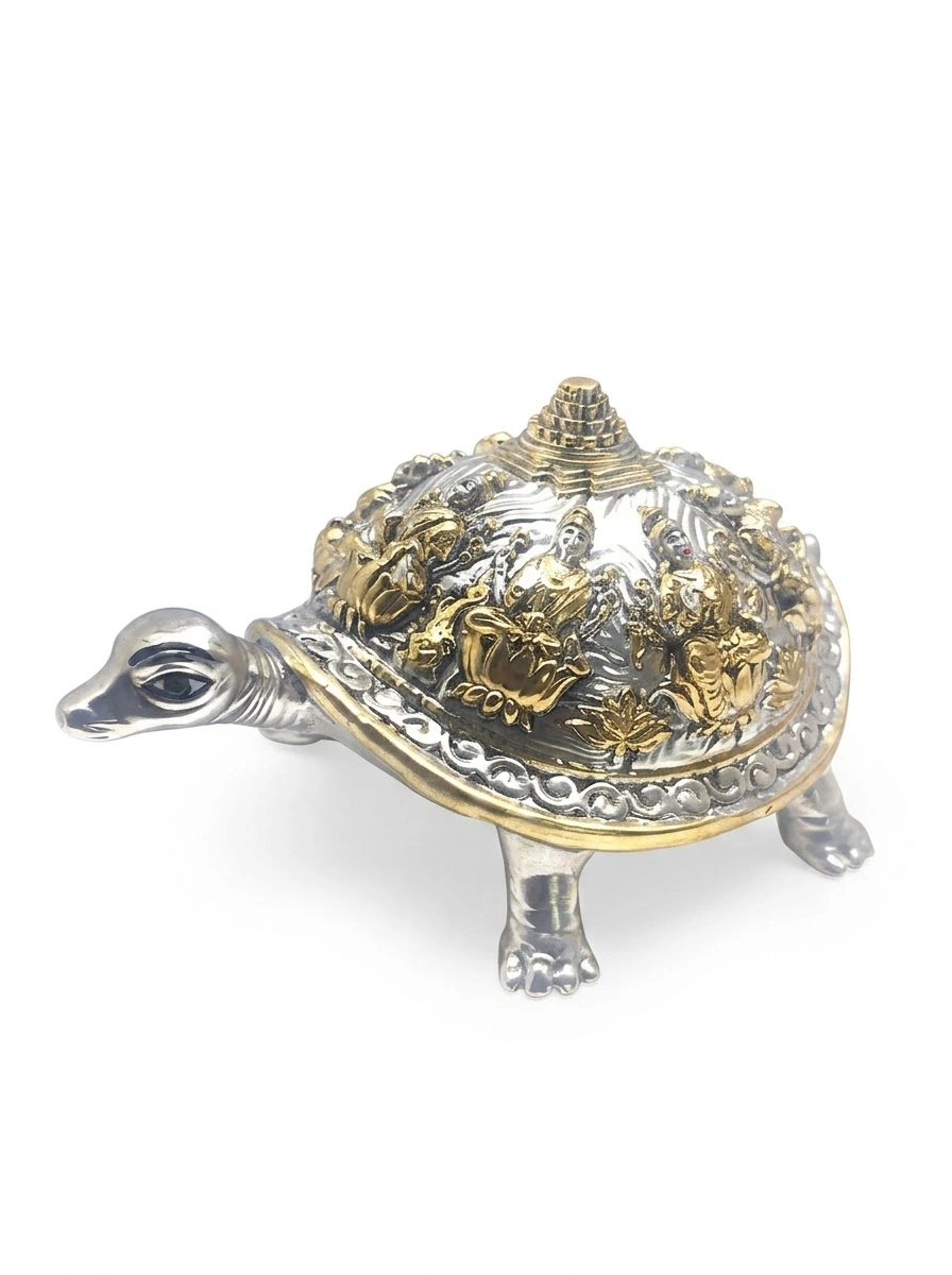 Ashta Lakshmi Tortoise Dual Tone
