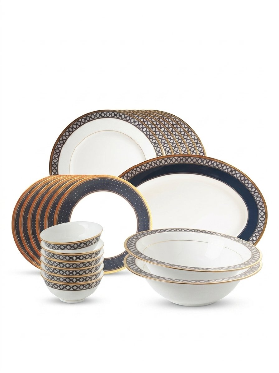 Blueshire Dinner Set 45 Pcs