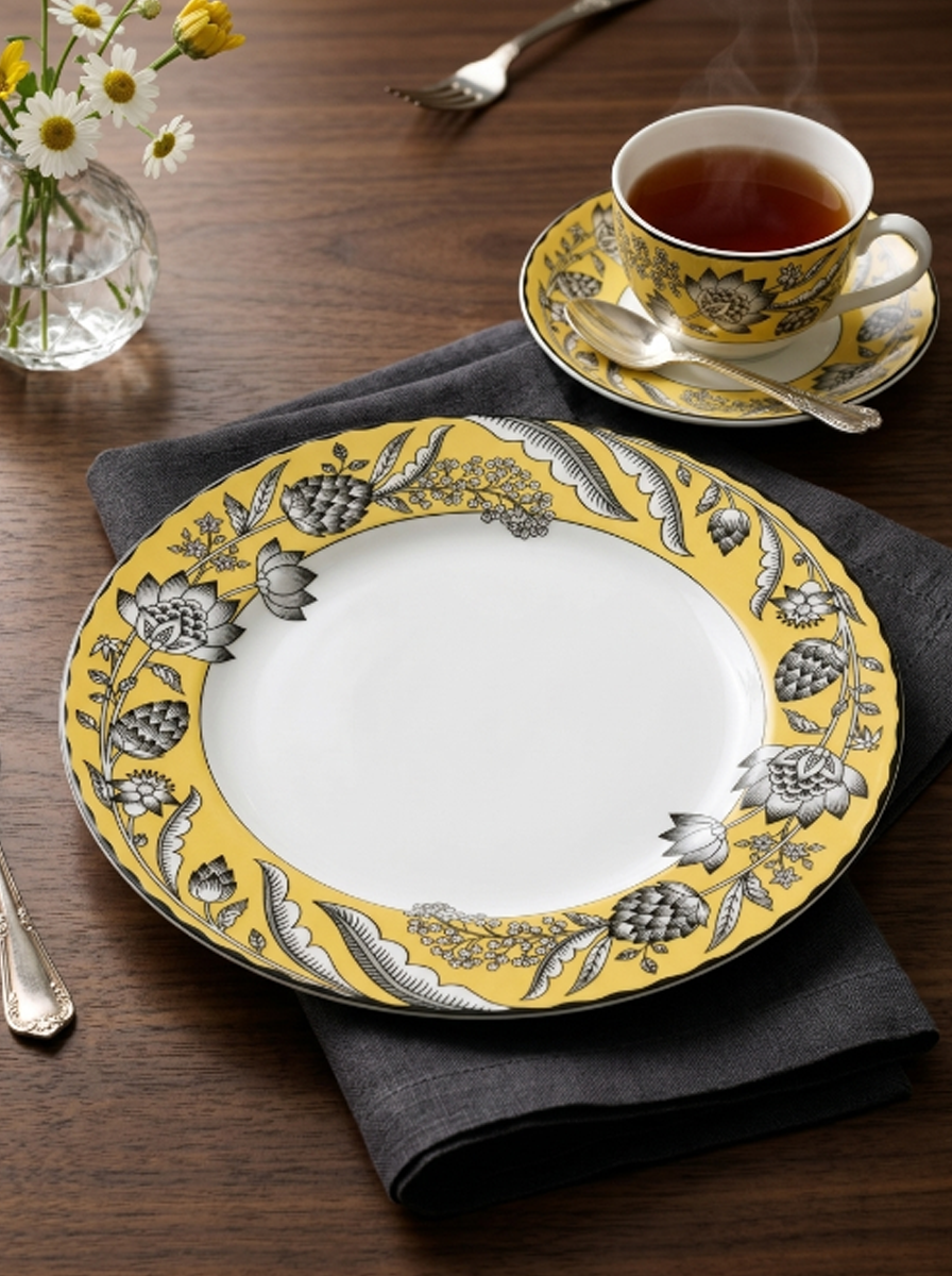 Chelsea Estate Plate Yellow