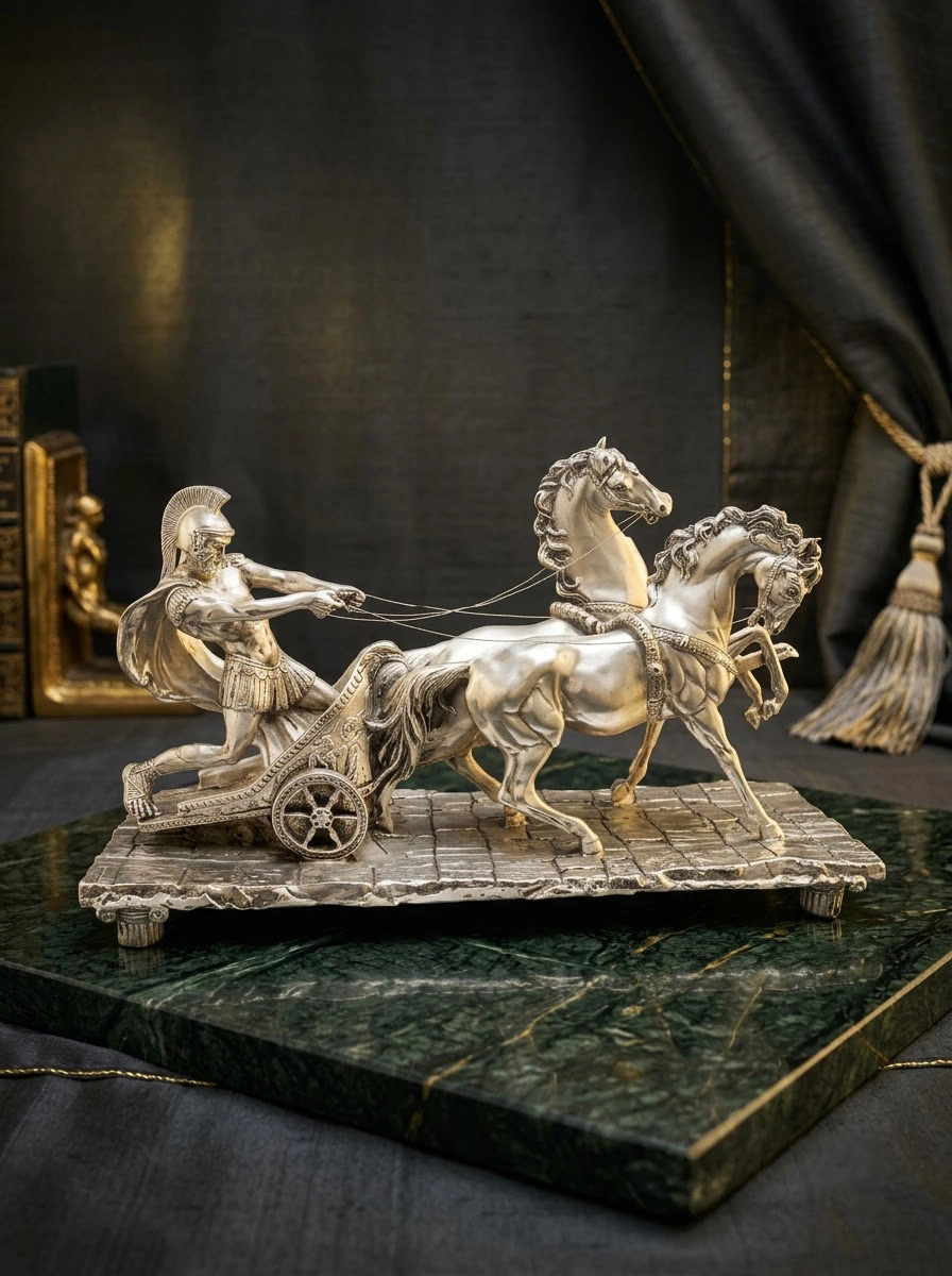 Biga Romana c/Base + Capitelli