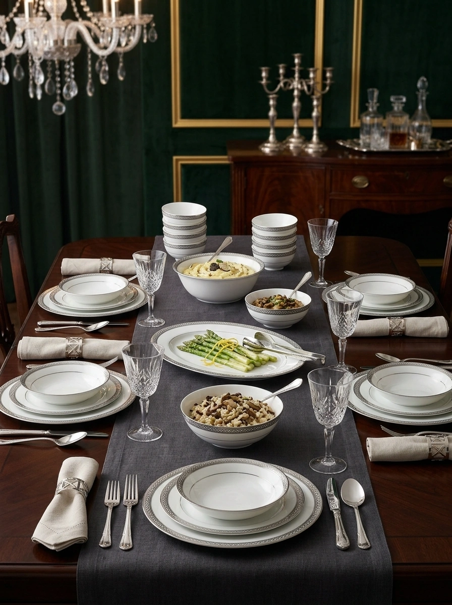 Legacy Splendor Dinner Set 61 Pc