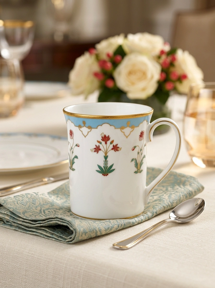 Royal Blossom Mug - White Box