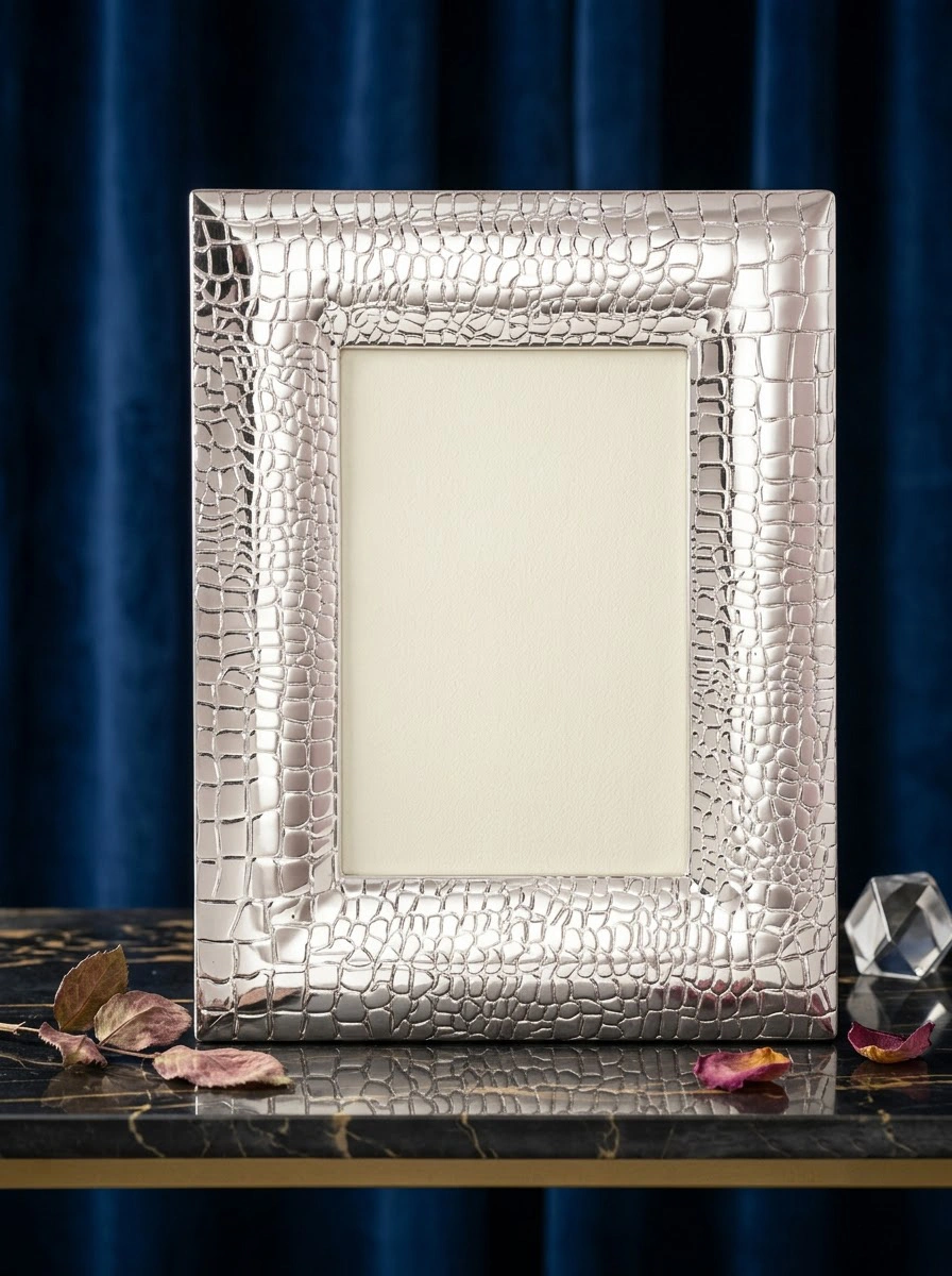 Photo Frame Silver Big