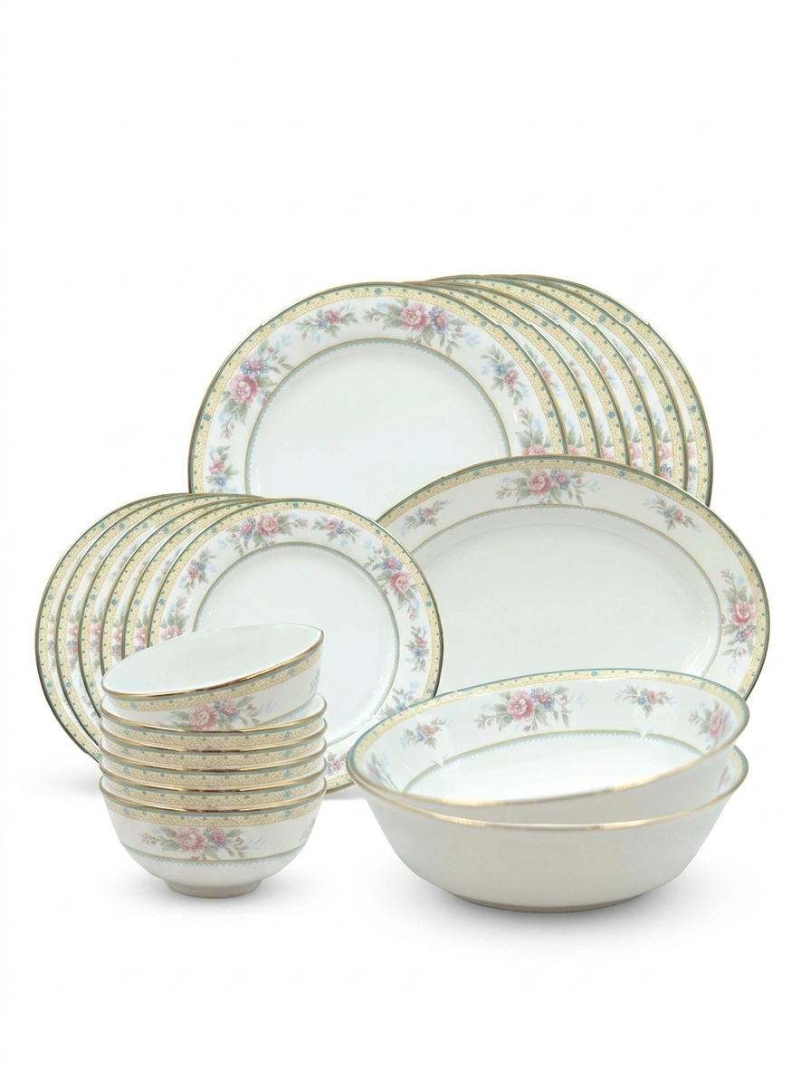 Flourishing Meadow Dinner Set 21 Pc