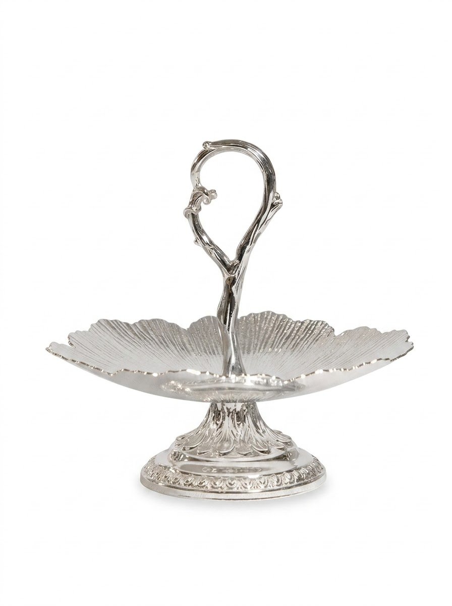 Footed Leaf Platter- Small