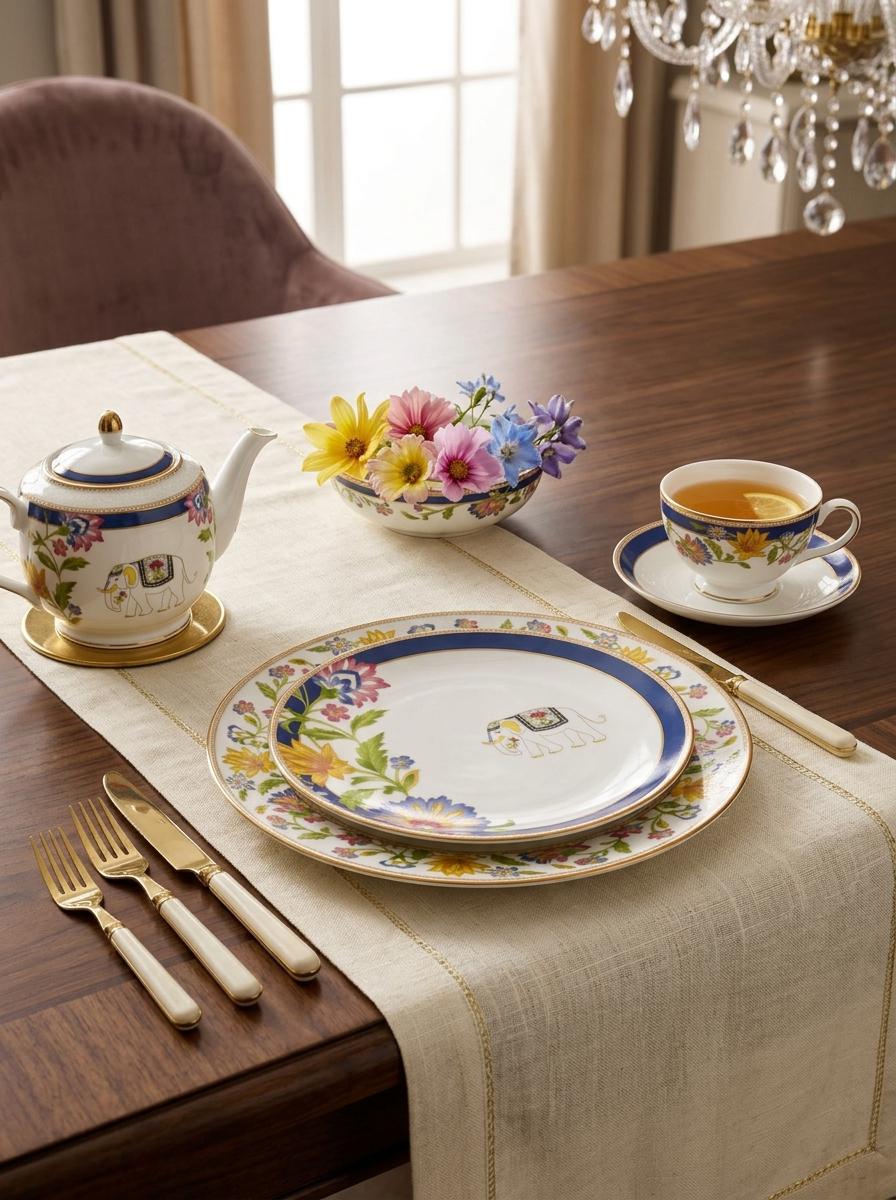 Tusker Garden Dinner Set