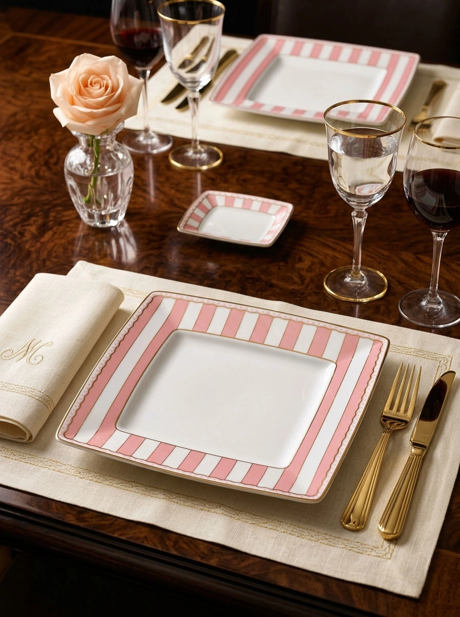 Pink Square Plate image 3