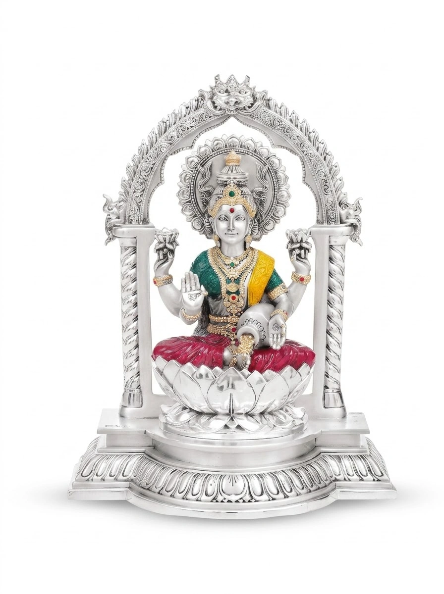Laxmi Ji with coins