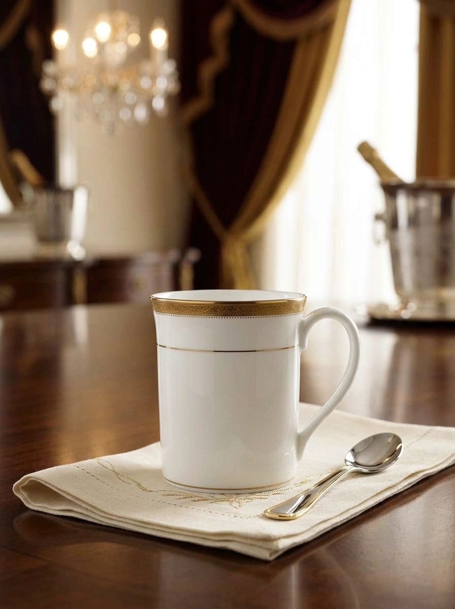 Majestic White Mug - White Box