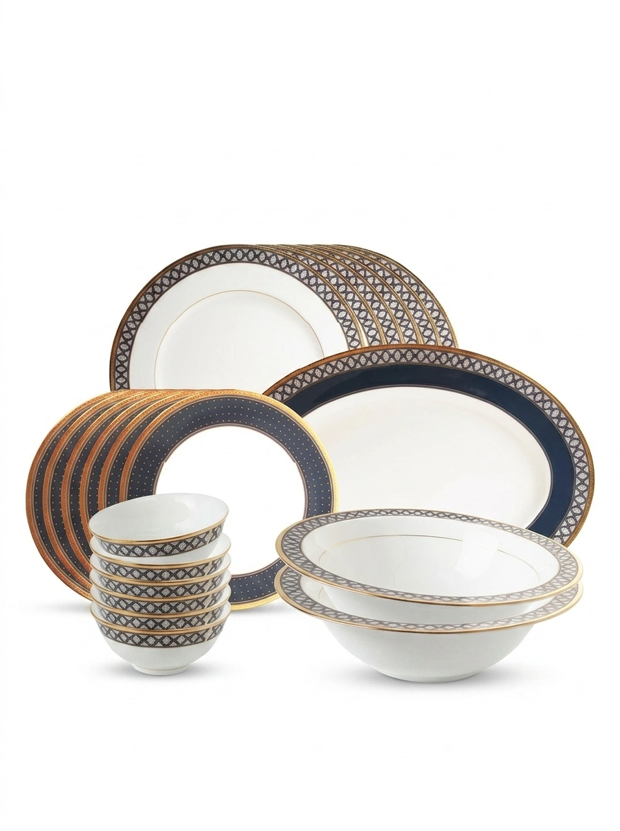 Blueshire Dinner Set 21 Pcs