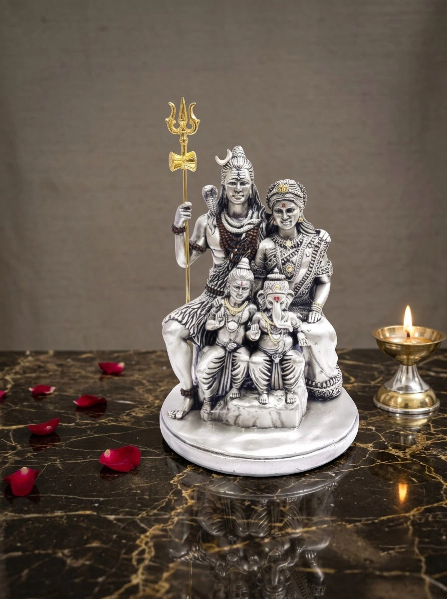 Shiv Parivar Silver