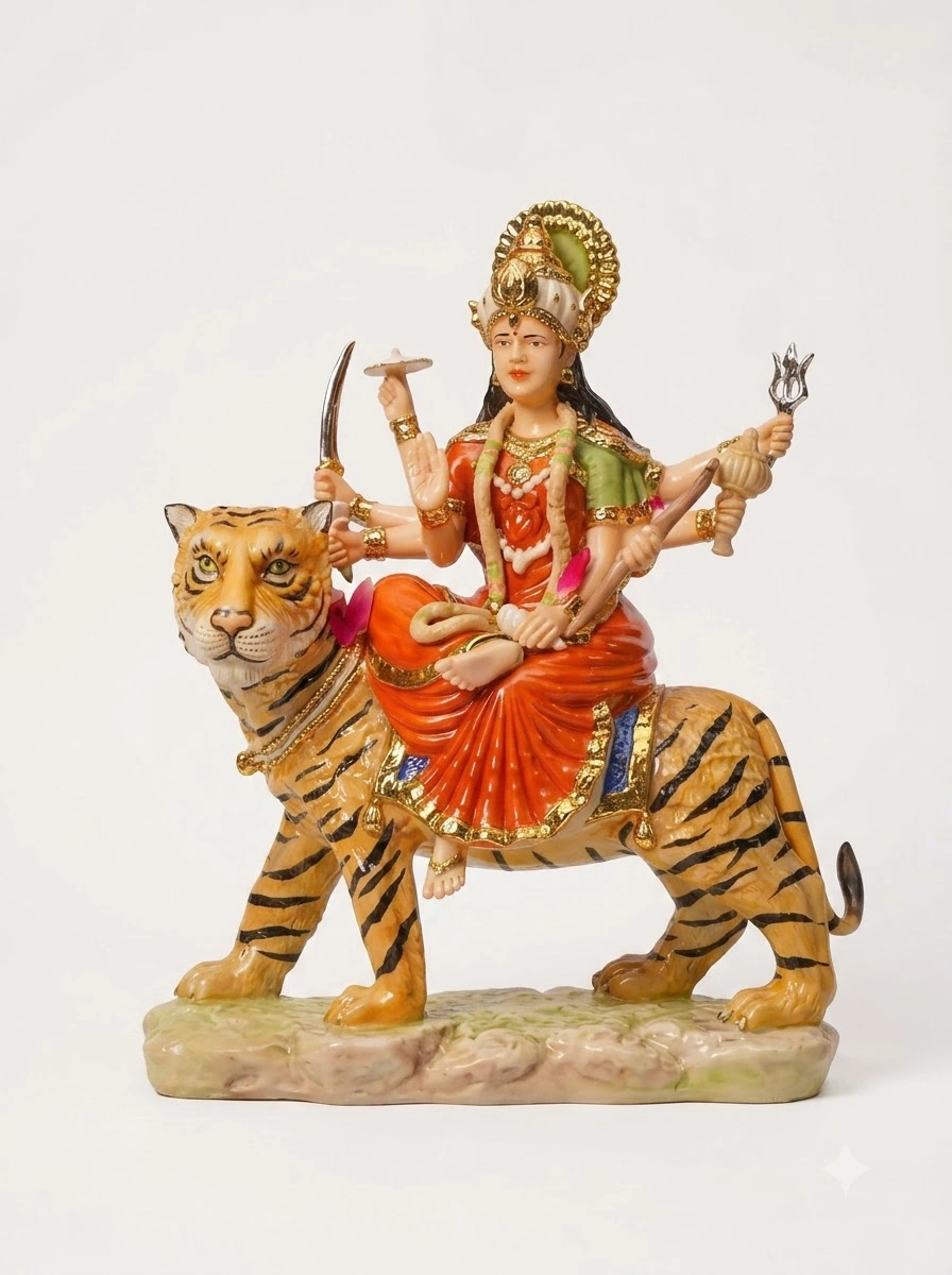 Durga Maa Coloured