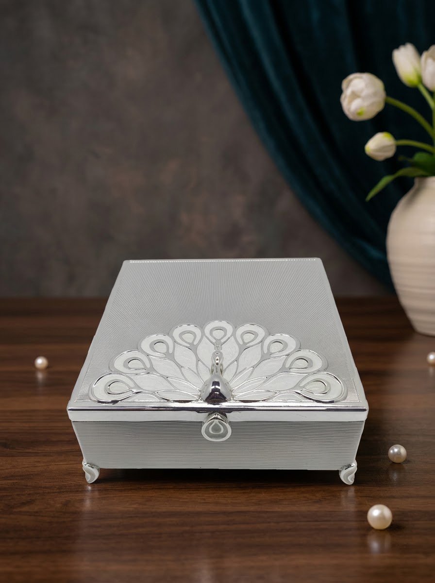 Peacock Jewellery Box