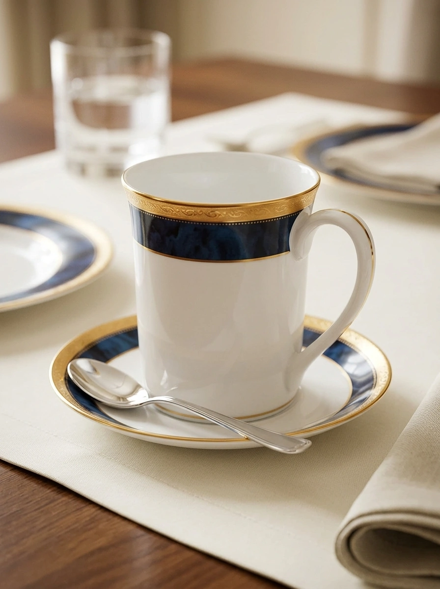 Majestic Blue Mug - White Box