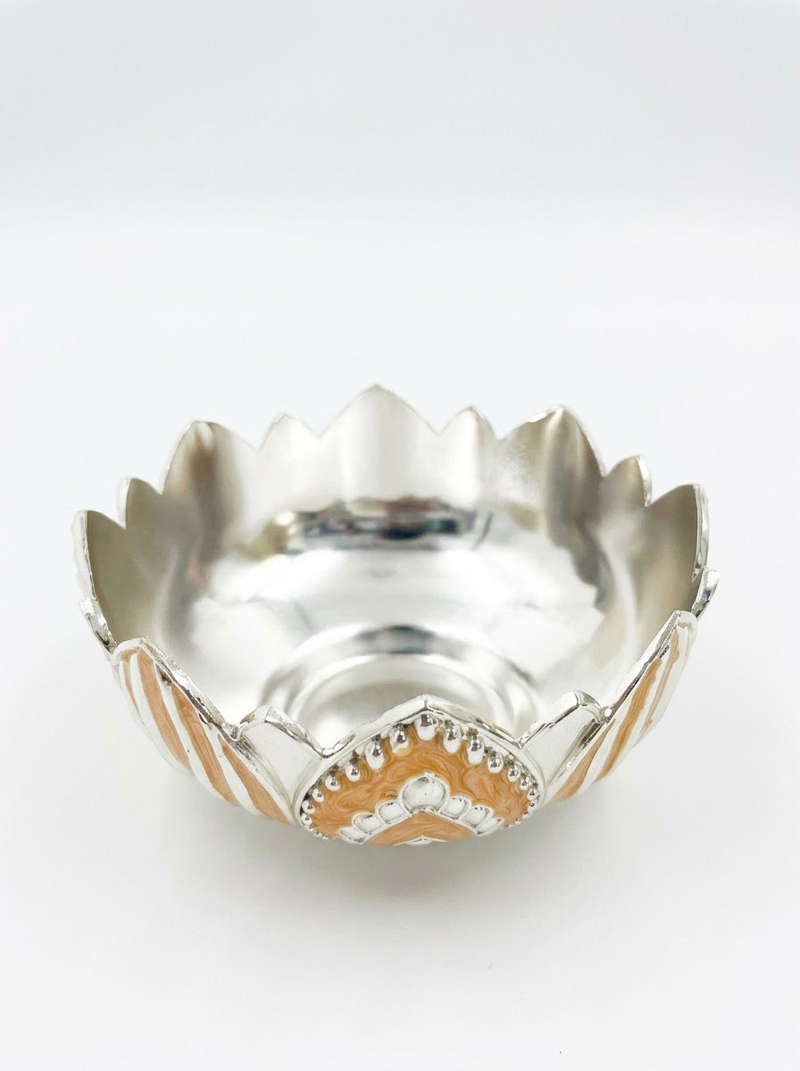 Bowl (Peach Enamel)