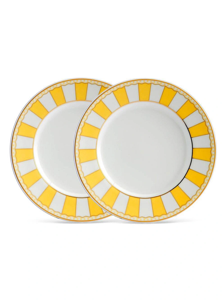 Yellow Round Plate