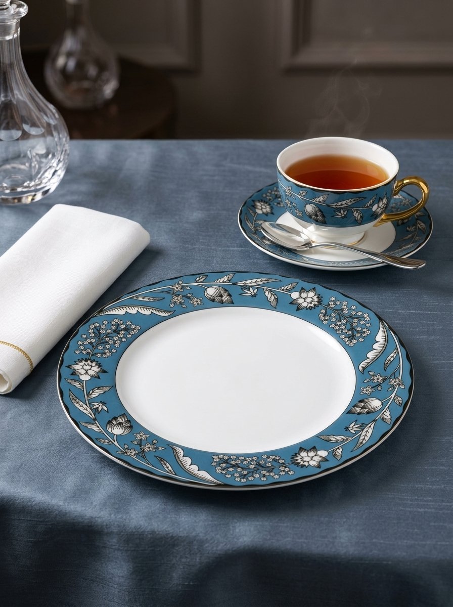 Chelsea Estate Plate Blue