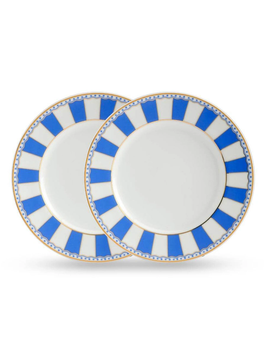 Blue Round Plate