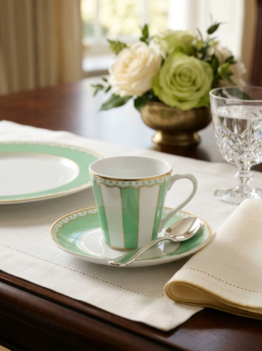 Apple Green Cup Saucer