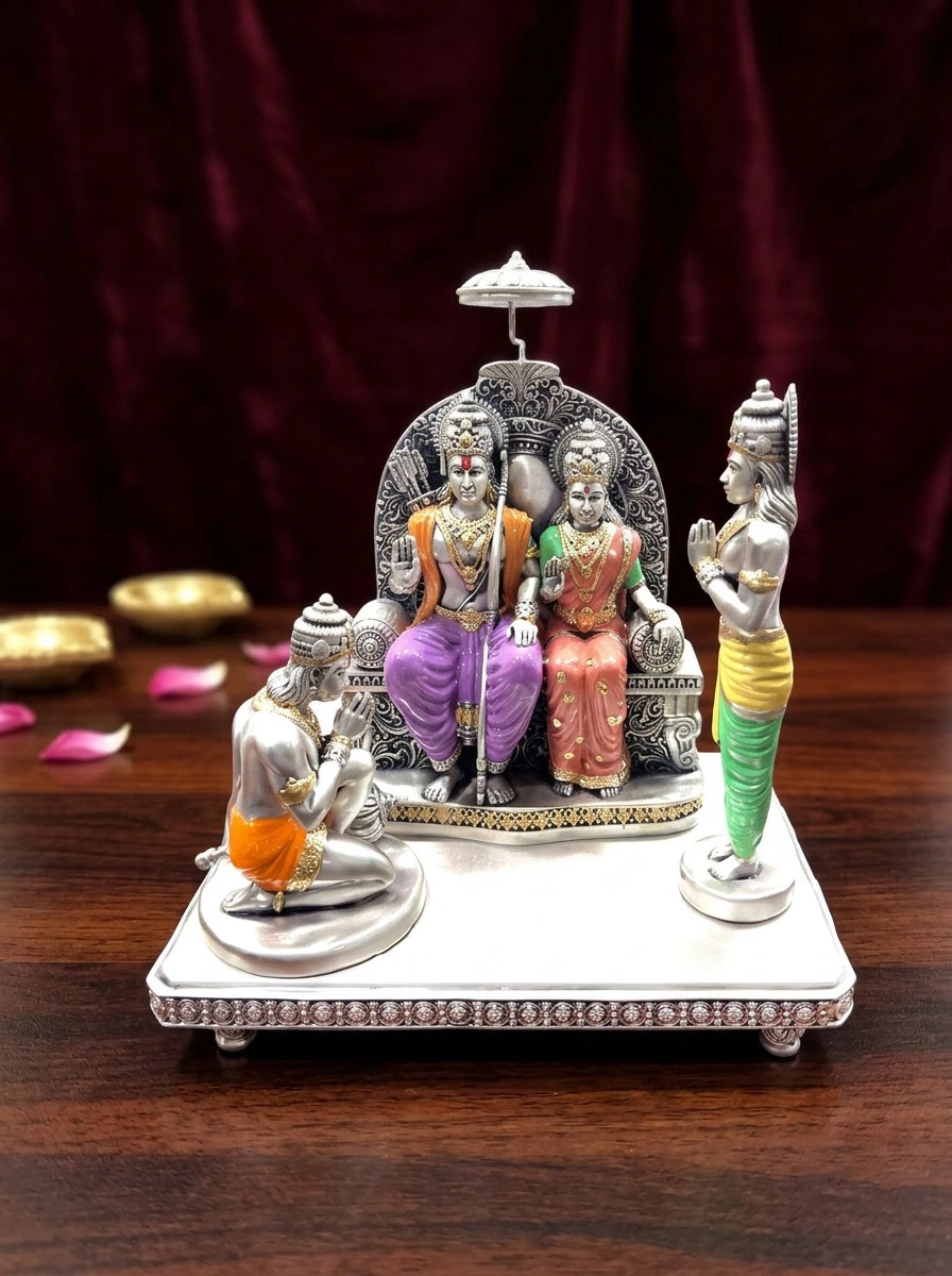 Sitting Ram Darbar Colour- Small