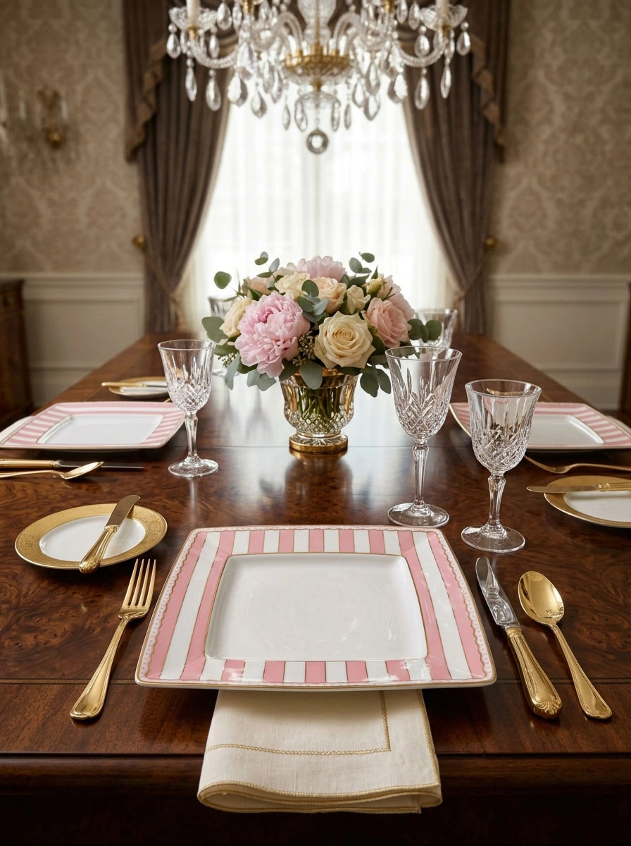 Pink Square Plate image 2