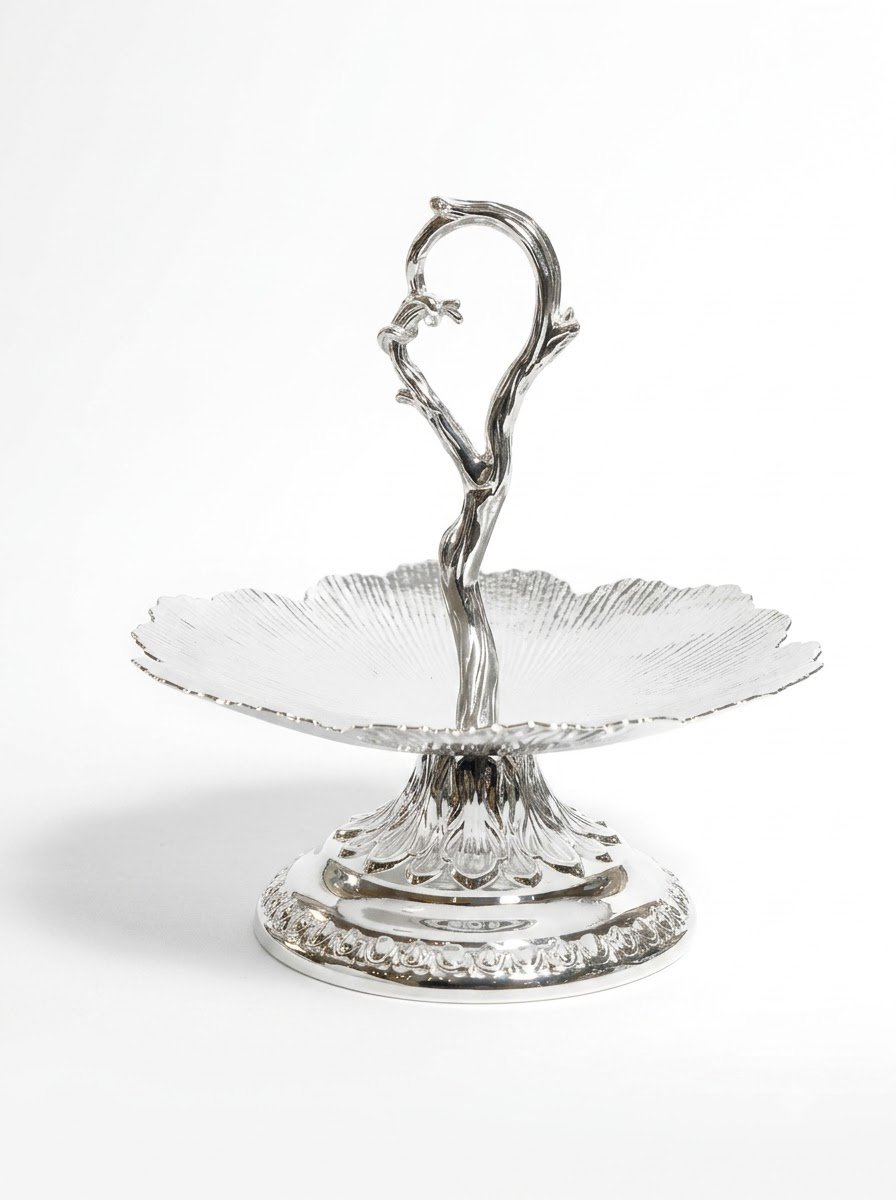 Footed Leaf Platter- Big