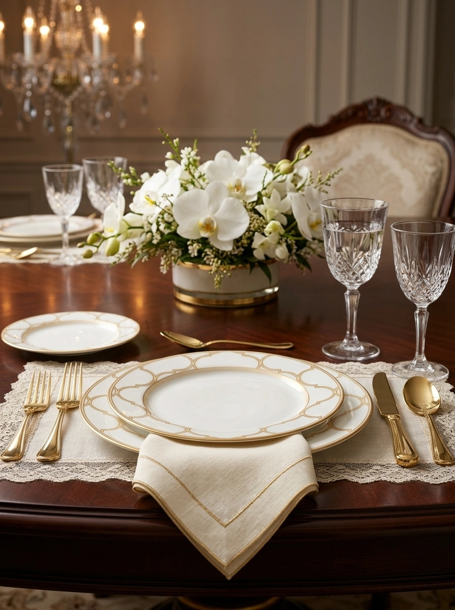 Eternal Caramel Plate Set