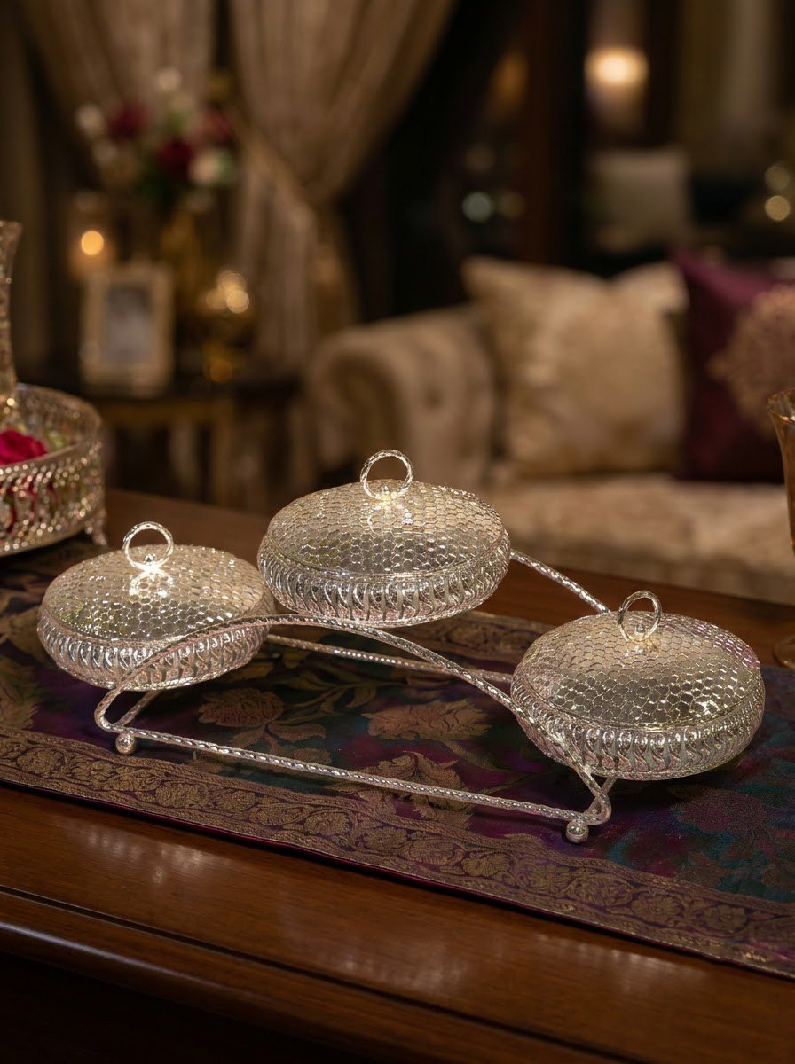 Set of 3 Round Basket