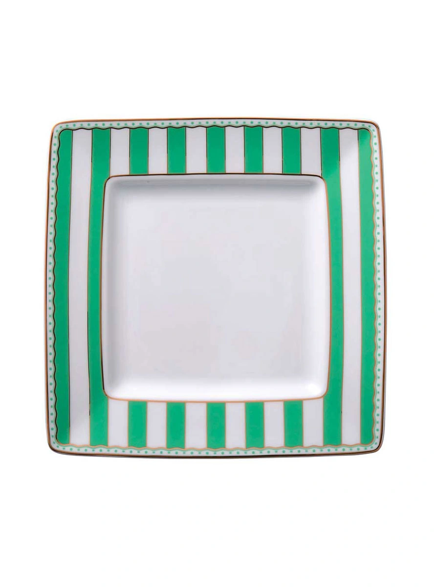 Apple Green Square Plate