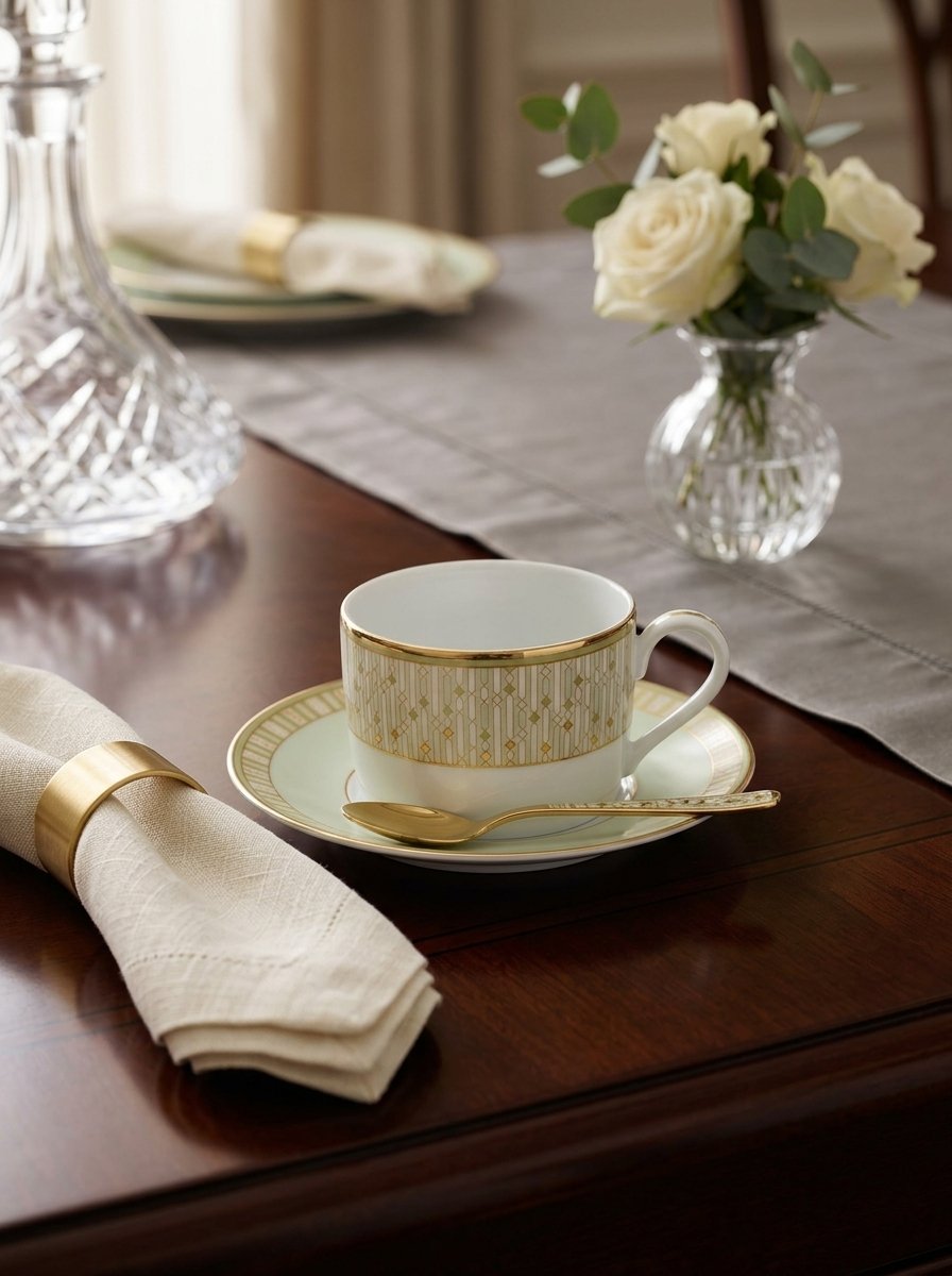 Radiant Whispers (Willow) Cup & Saucer