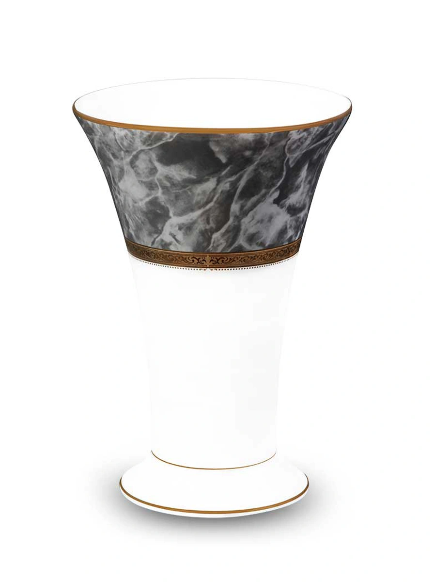 Majestic Black Vase 23 cm - With Gift Box