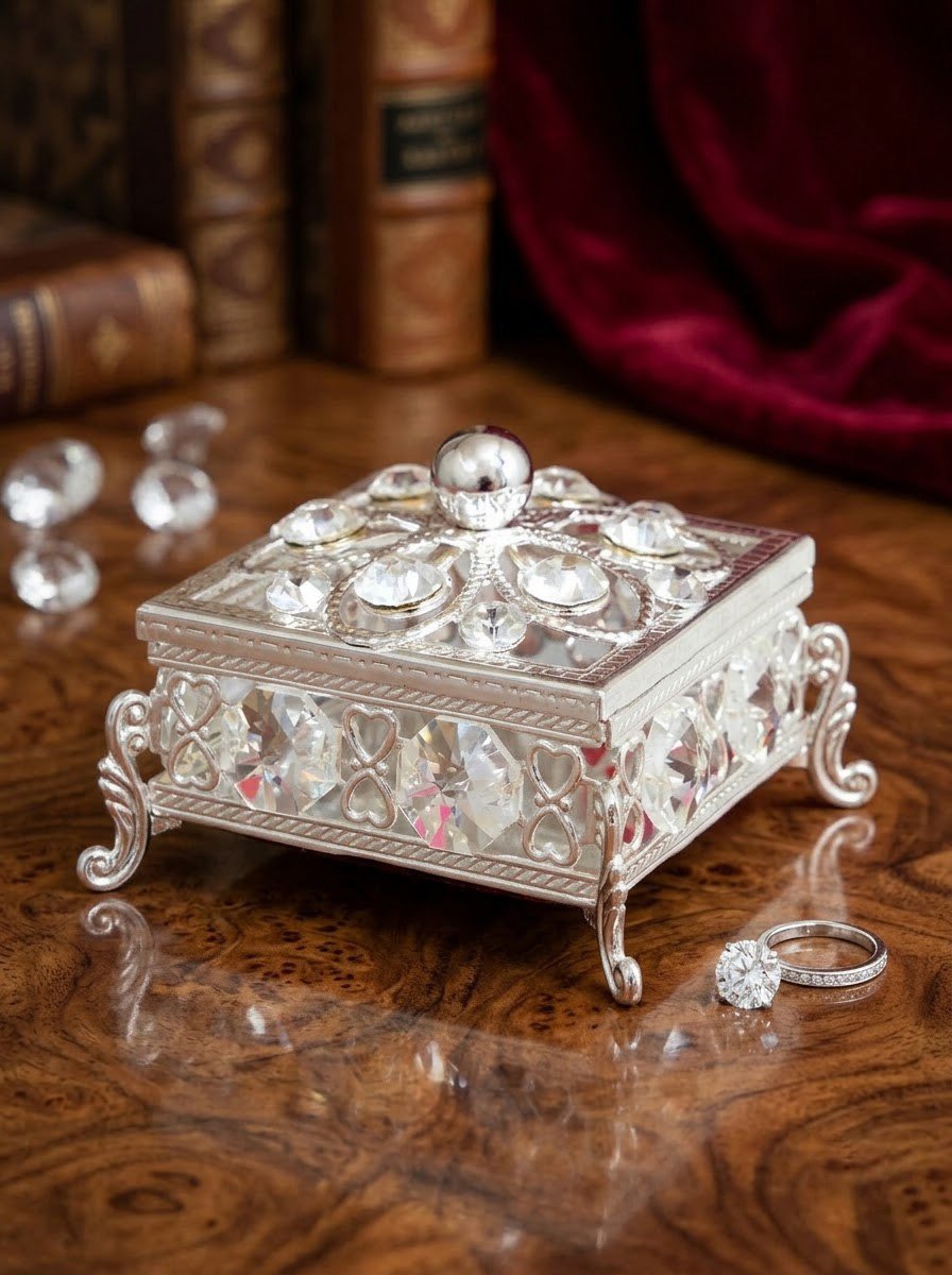 Crystal Ring Box