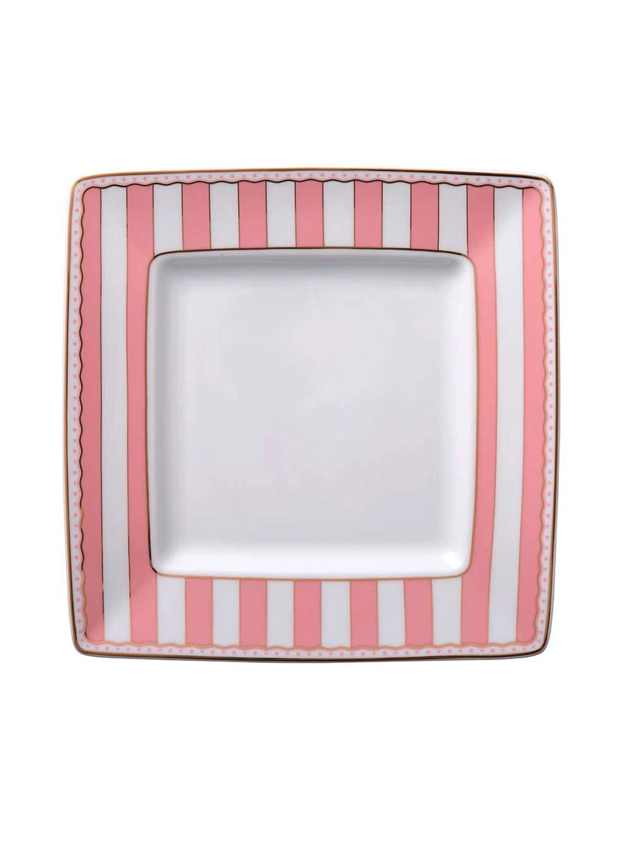 Pink Square Plate