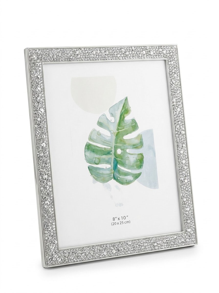 Black Swarovski Photo Frame