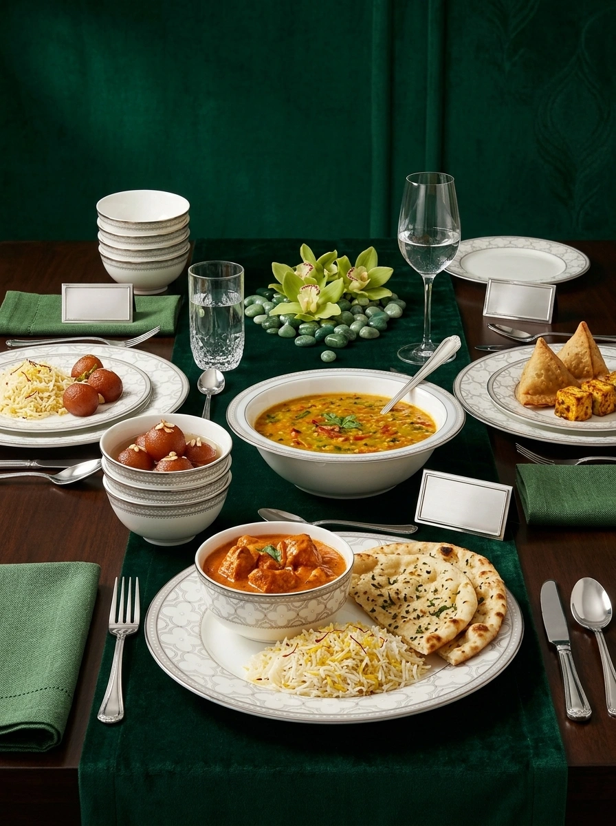 Trefolio Platinum Dinner Set 45 Pcs