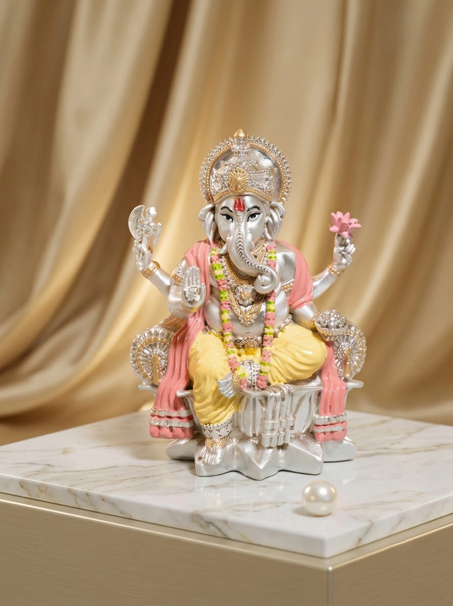 Lotus Ganesha 5"