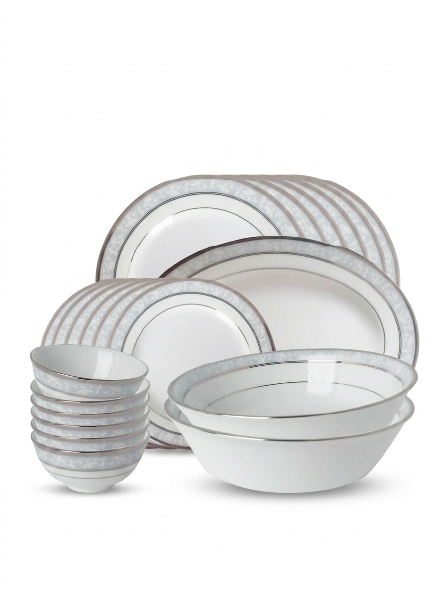 Brunswick Platinum Dinner Set 61 Pc