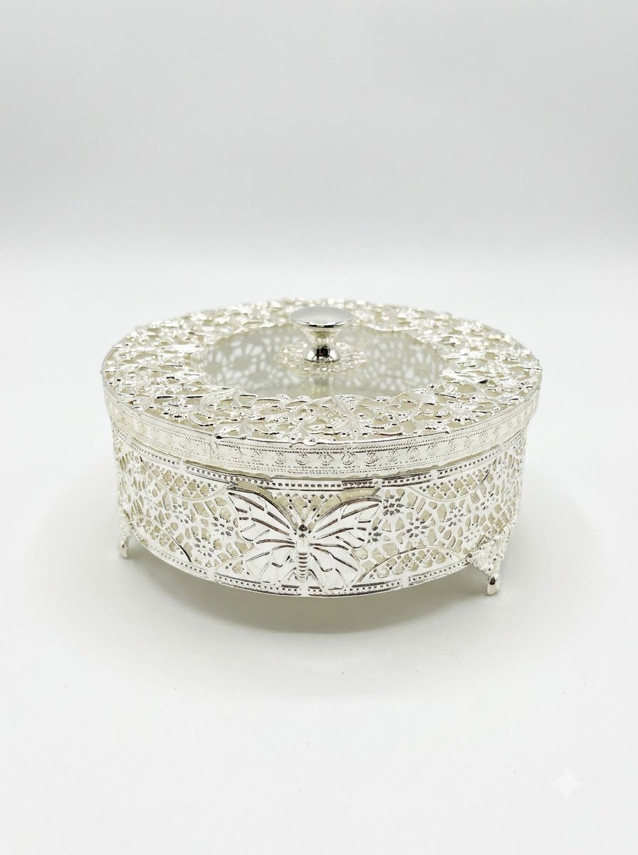 Butterfly Round Dry Fruit Box