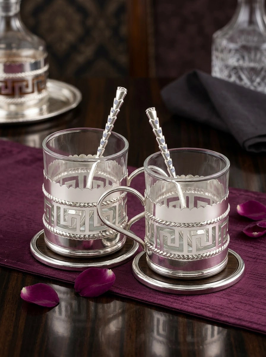 2 Cups with Handle