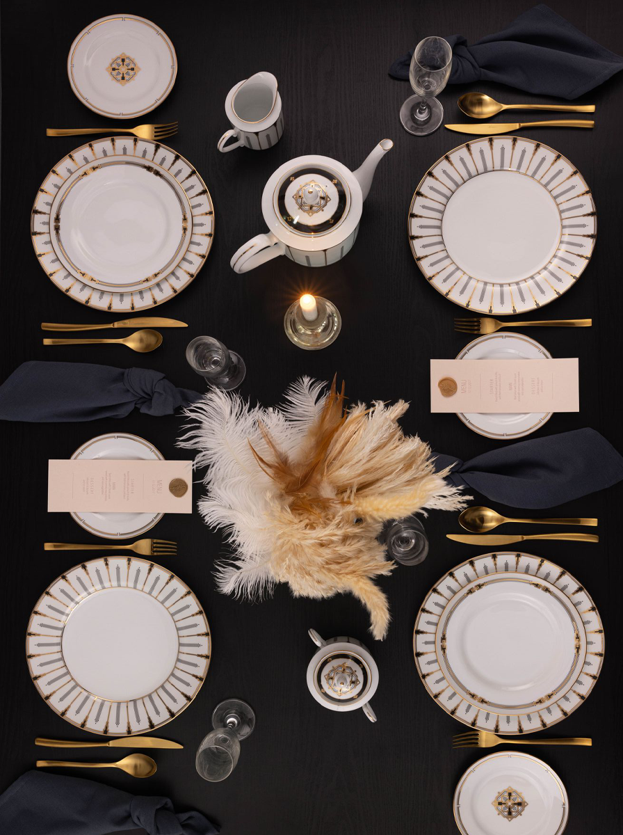 Empire Gold Dinner Set