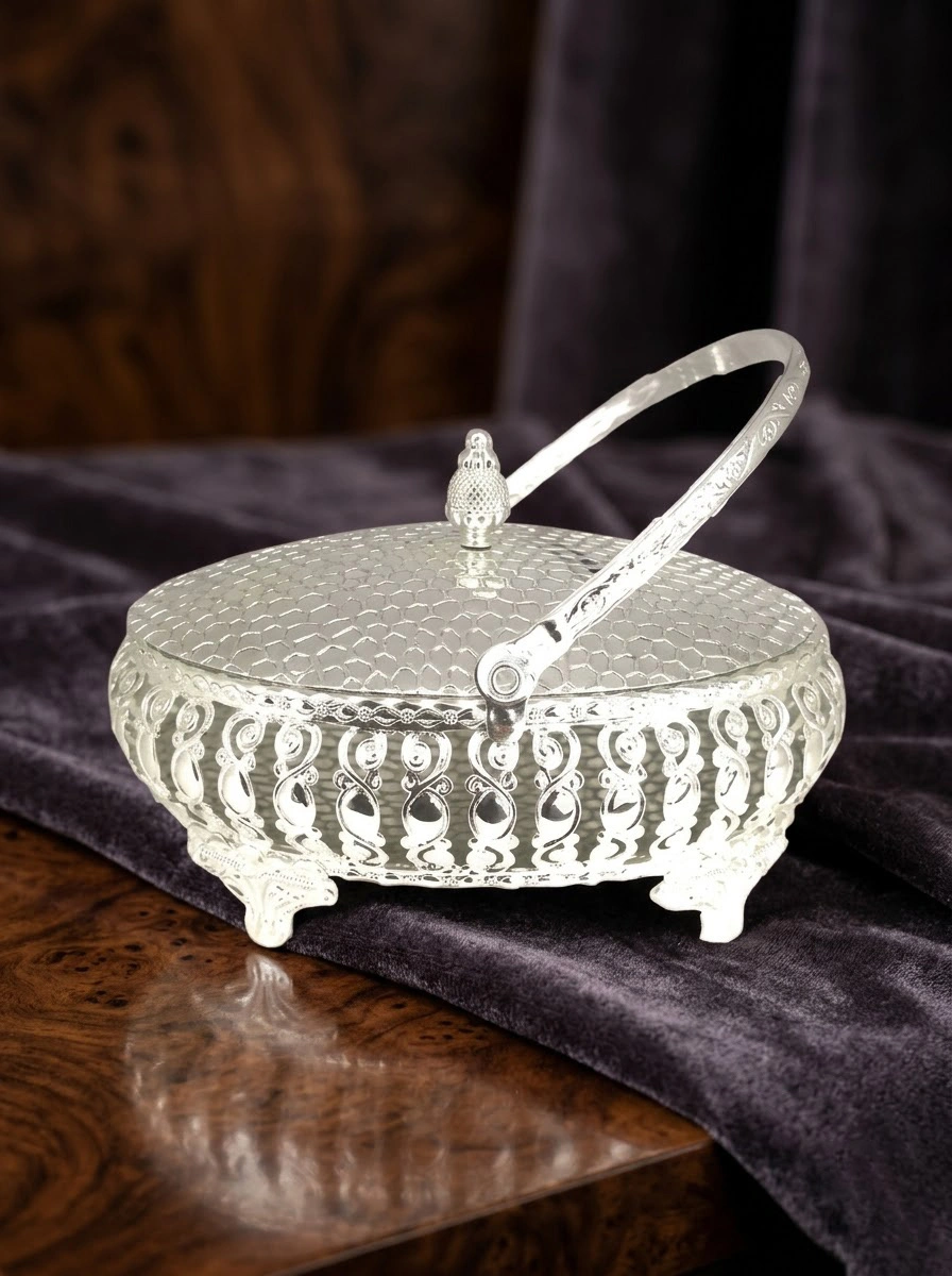 Round Shape Basket with Cover