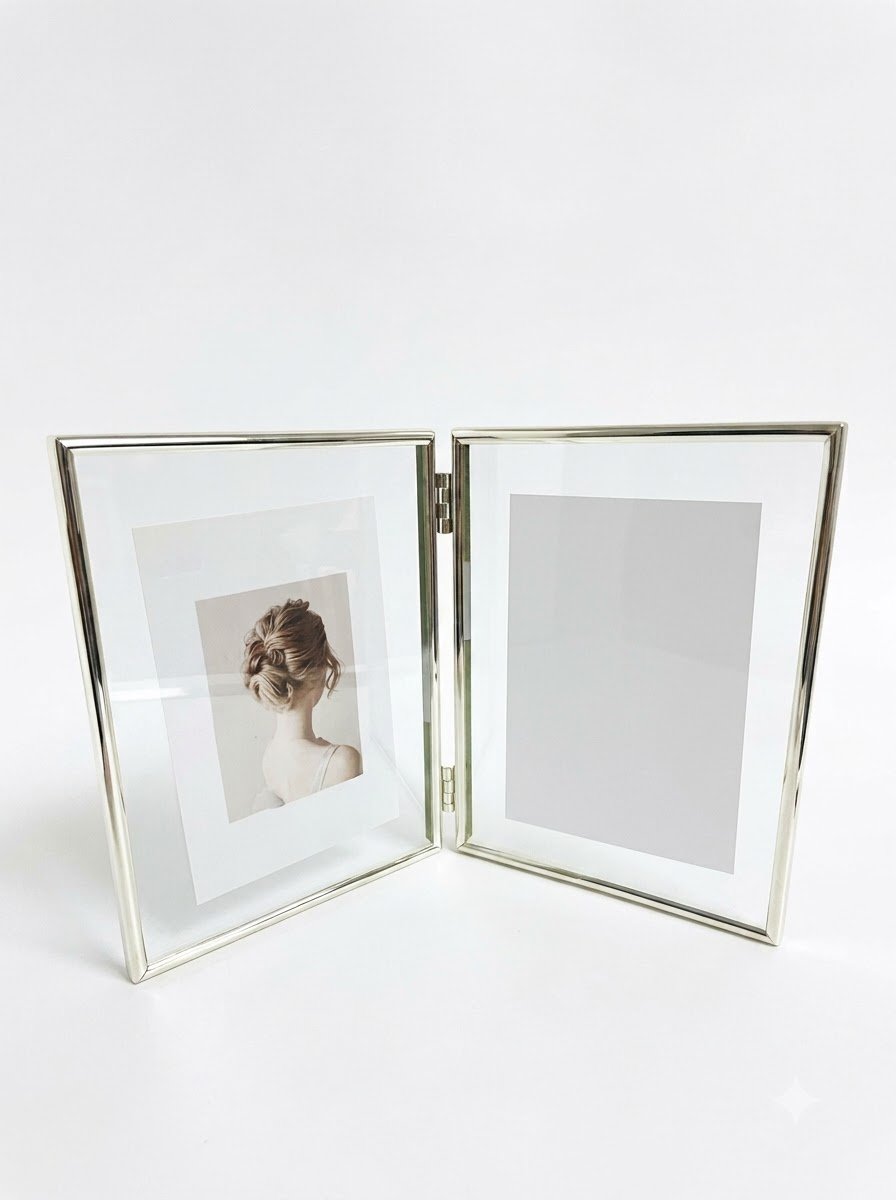 Double Crystal Photo Frame Small