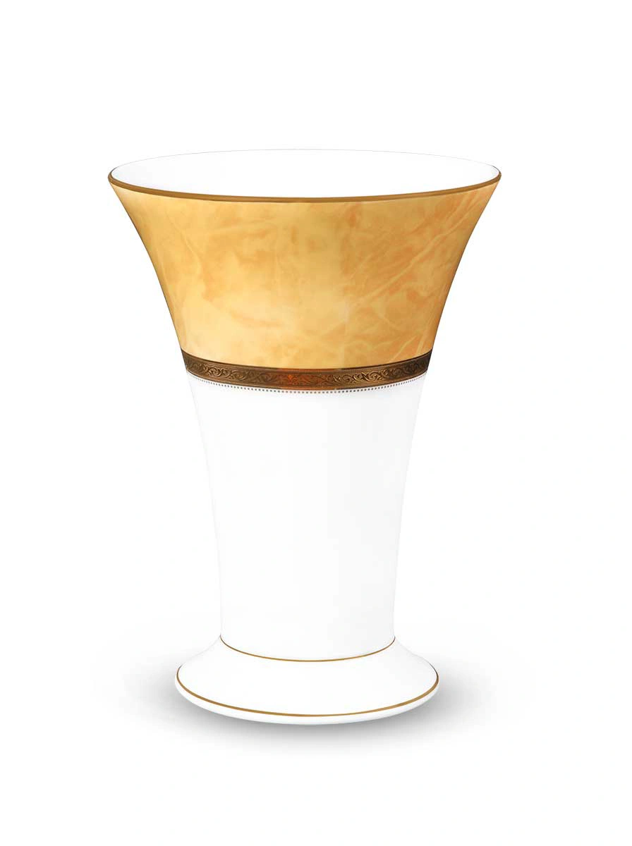 Majestic Yellow Vase 23 cm - With Gift Box