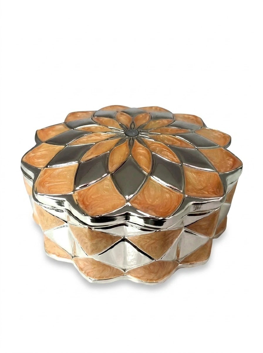 Sunflower Shape Rose Jewellery Box